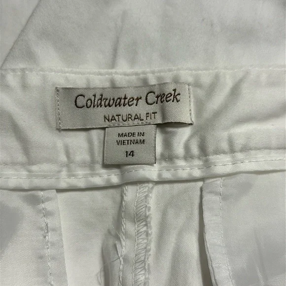 Bundle of Two Pairs of Coldwater Creek Natural Fit Pants Size 14 in GUC - Picture 8 of 17
